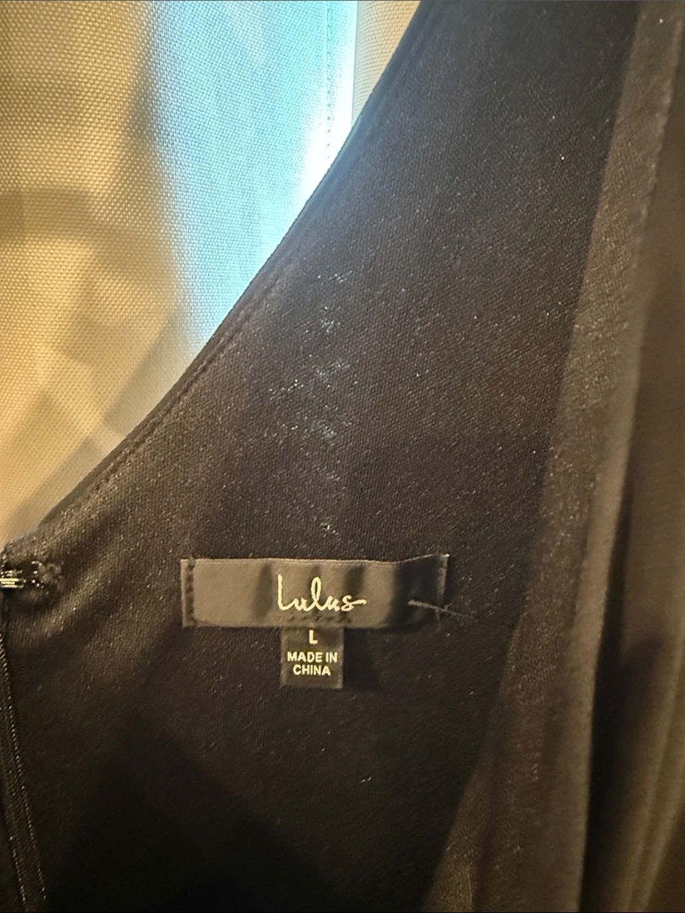 Lulu's Heavenly Hues Black Maxi Dress large $99 still on lulus site - Picture 7 of 13